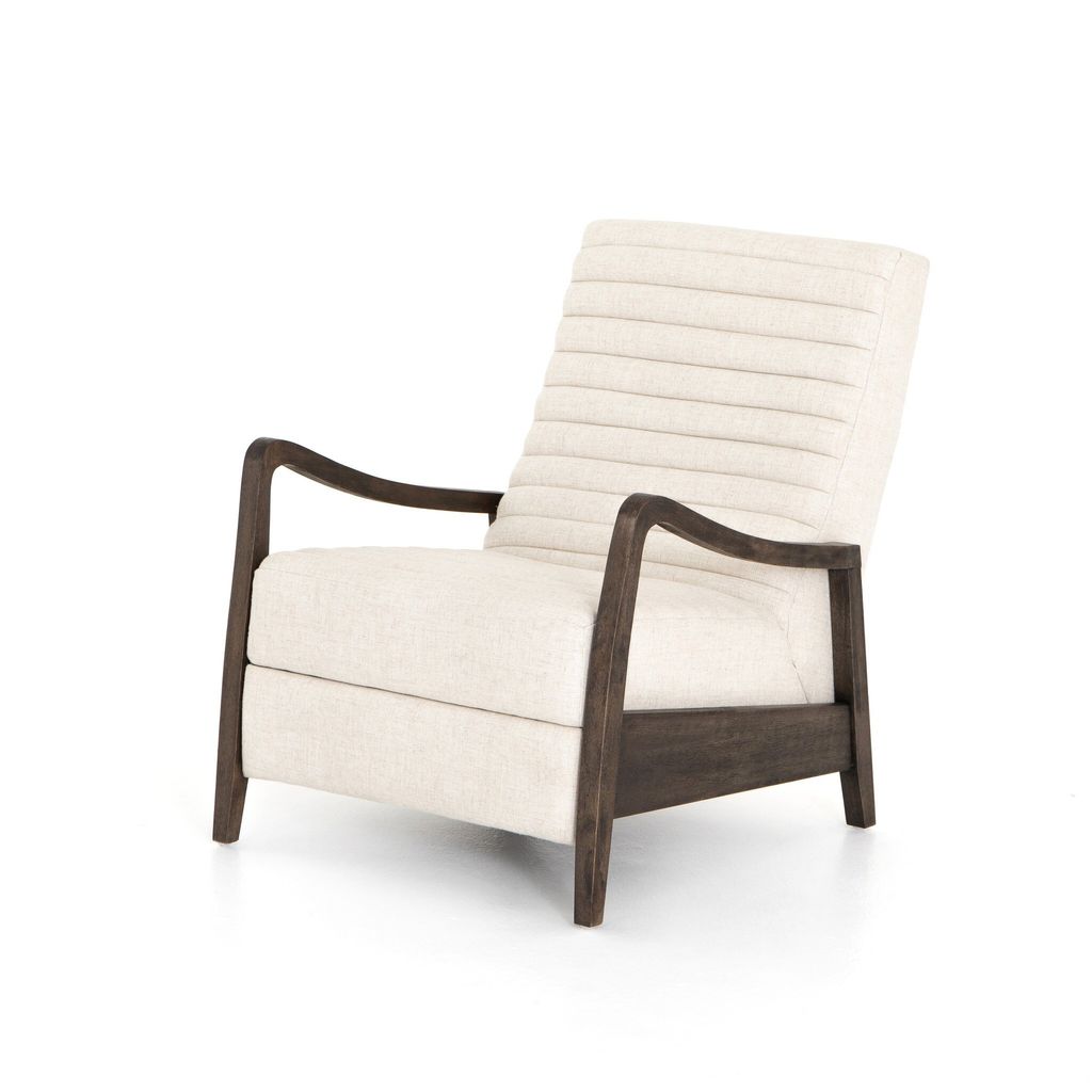 Chance Recliner, Linen Natural Cover