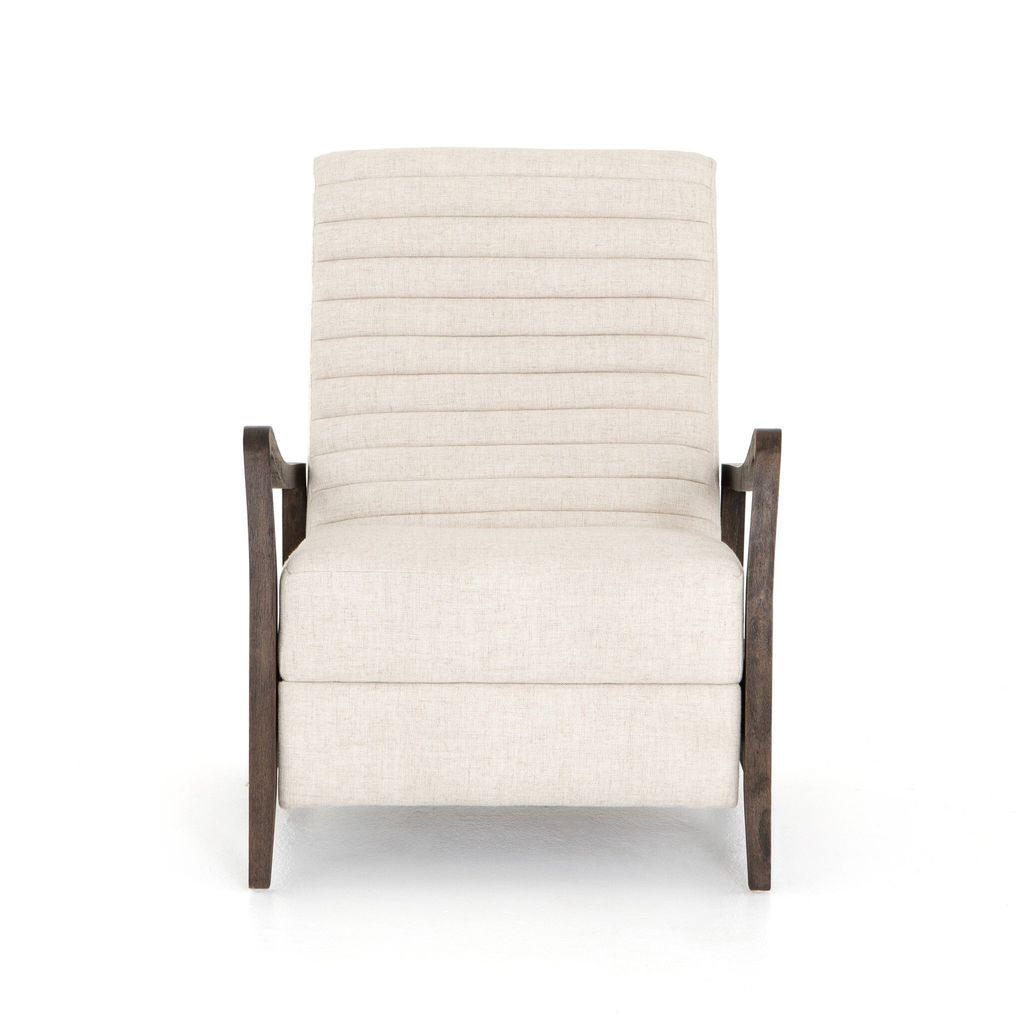 Chance Recliner, Linen Natural Cover