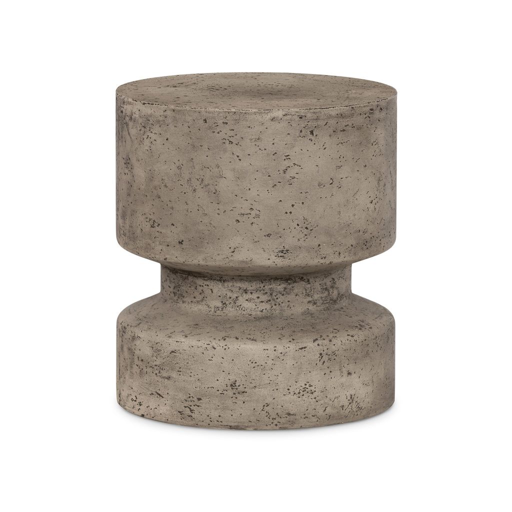Nahla Outdoor End Table, Graphite