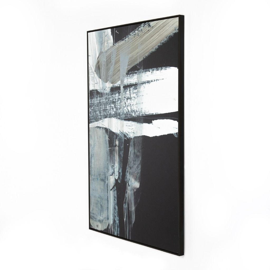 Mansion By Dan Hobday 30" X 40", Black Maple Frame