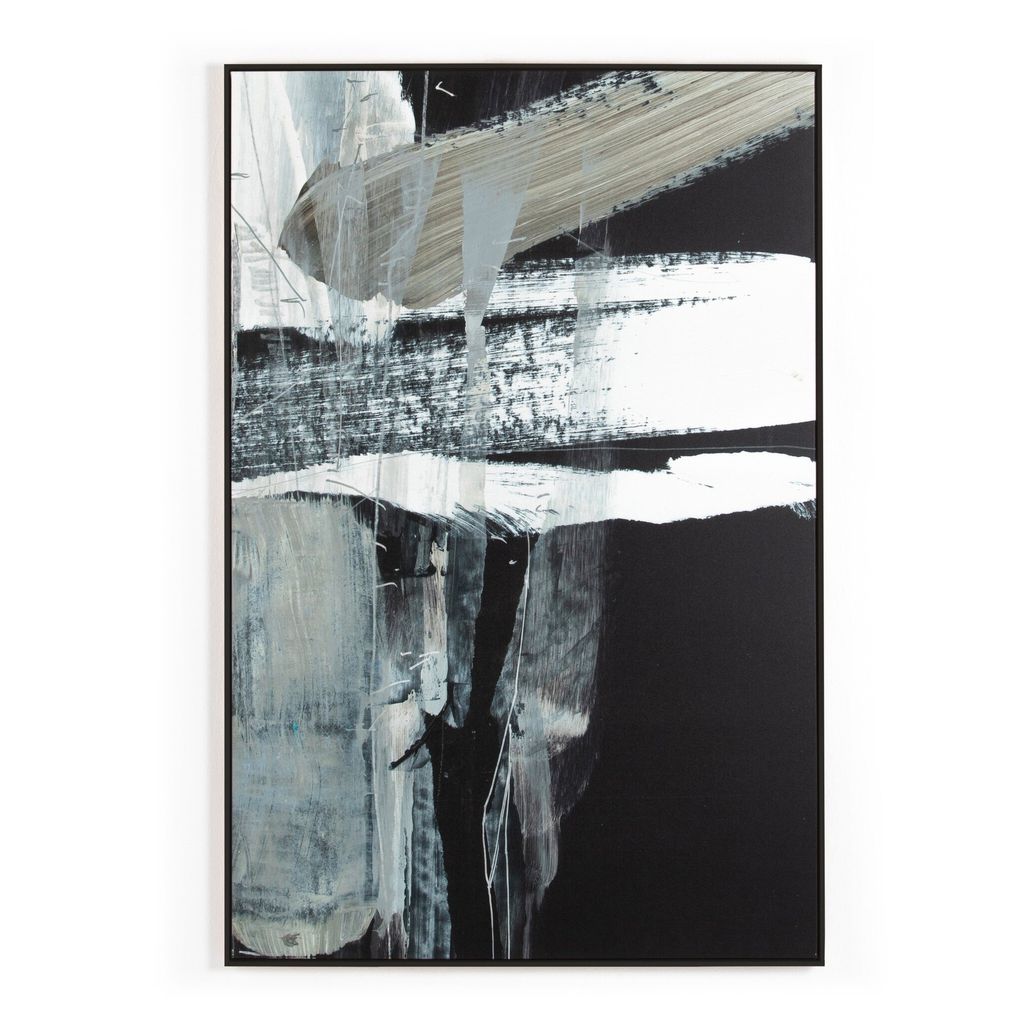 Mansion By Dan Hobday 30" X 40", Black Maple Frame