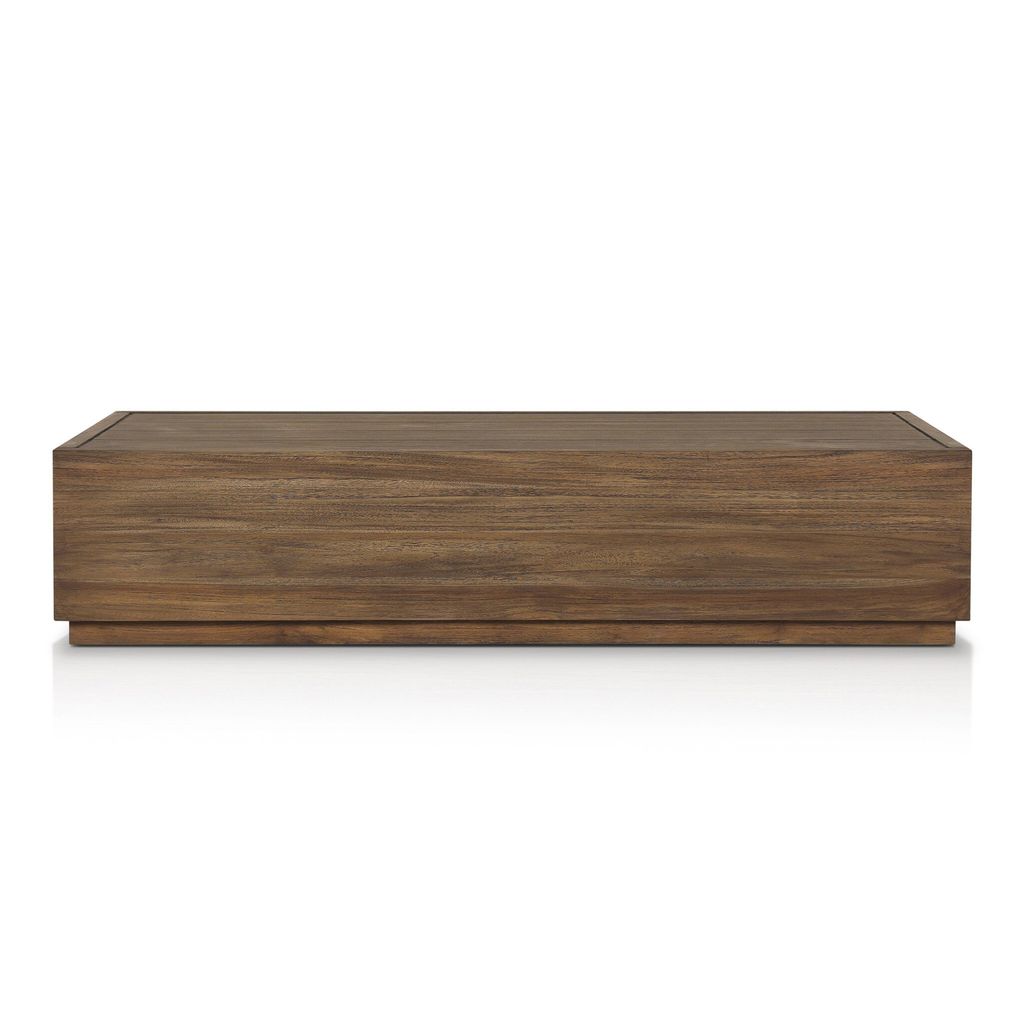 Preview image for Messo Outdoor Coffee Table 70", Stained Toasted Brown