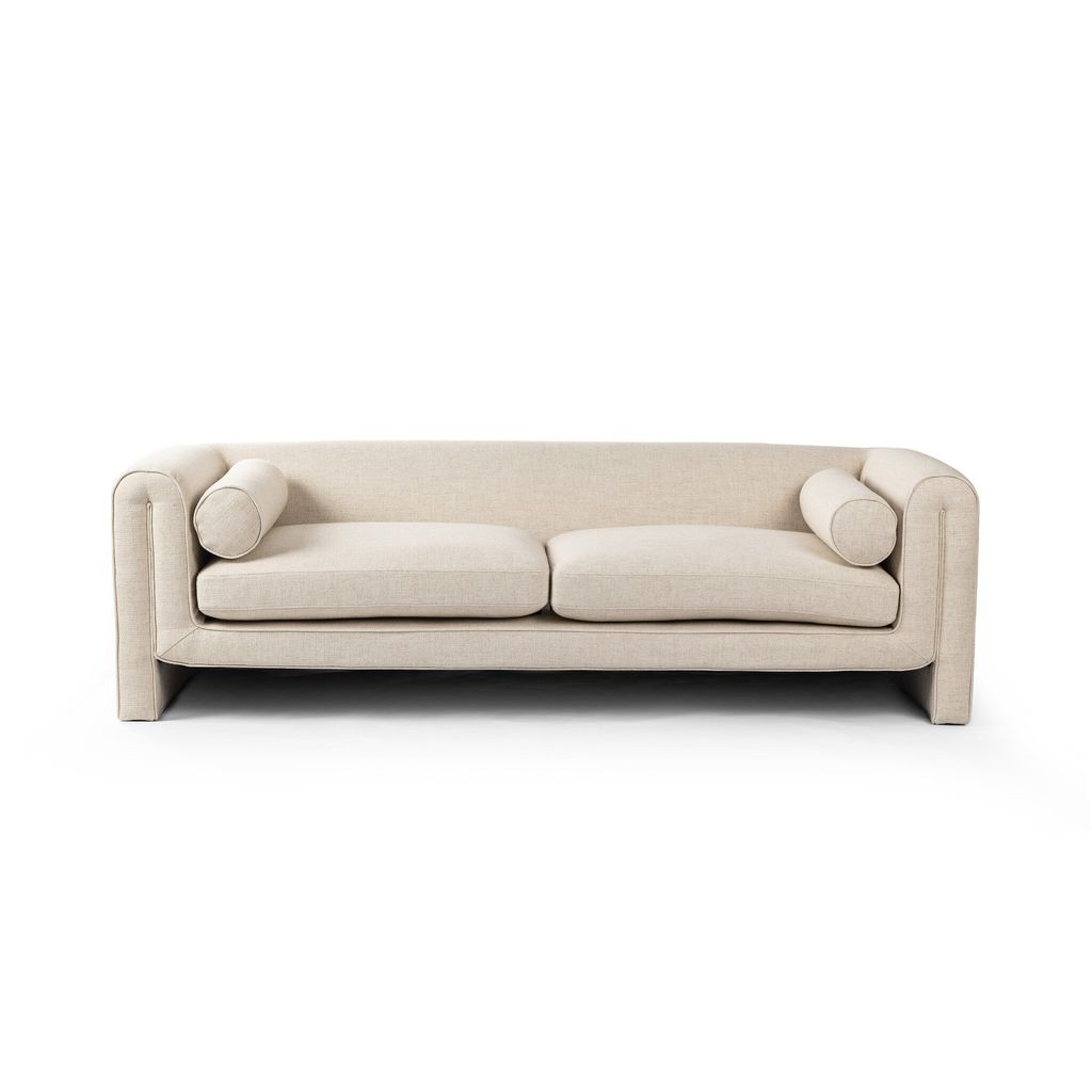 Modern Sofa, Cream Cover