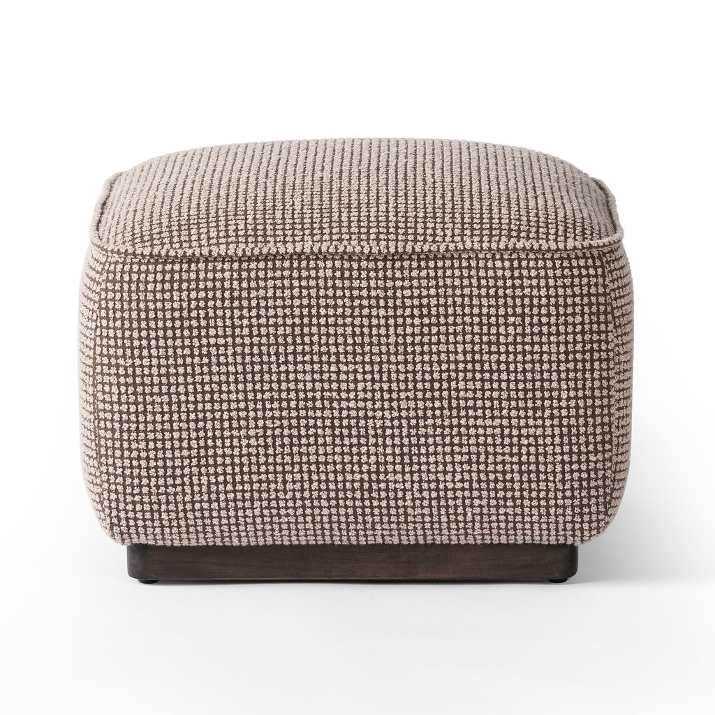 Preview image for Sinclair Square Ottoman 21", Barrow Taupe Cover