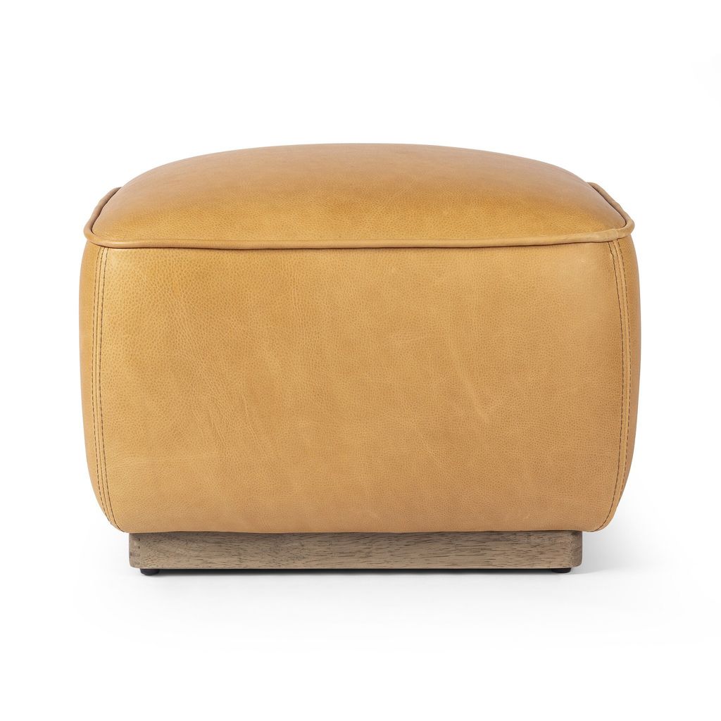 Sinclair Square Ottoman 21", Palermo Butterscotch Cover