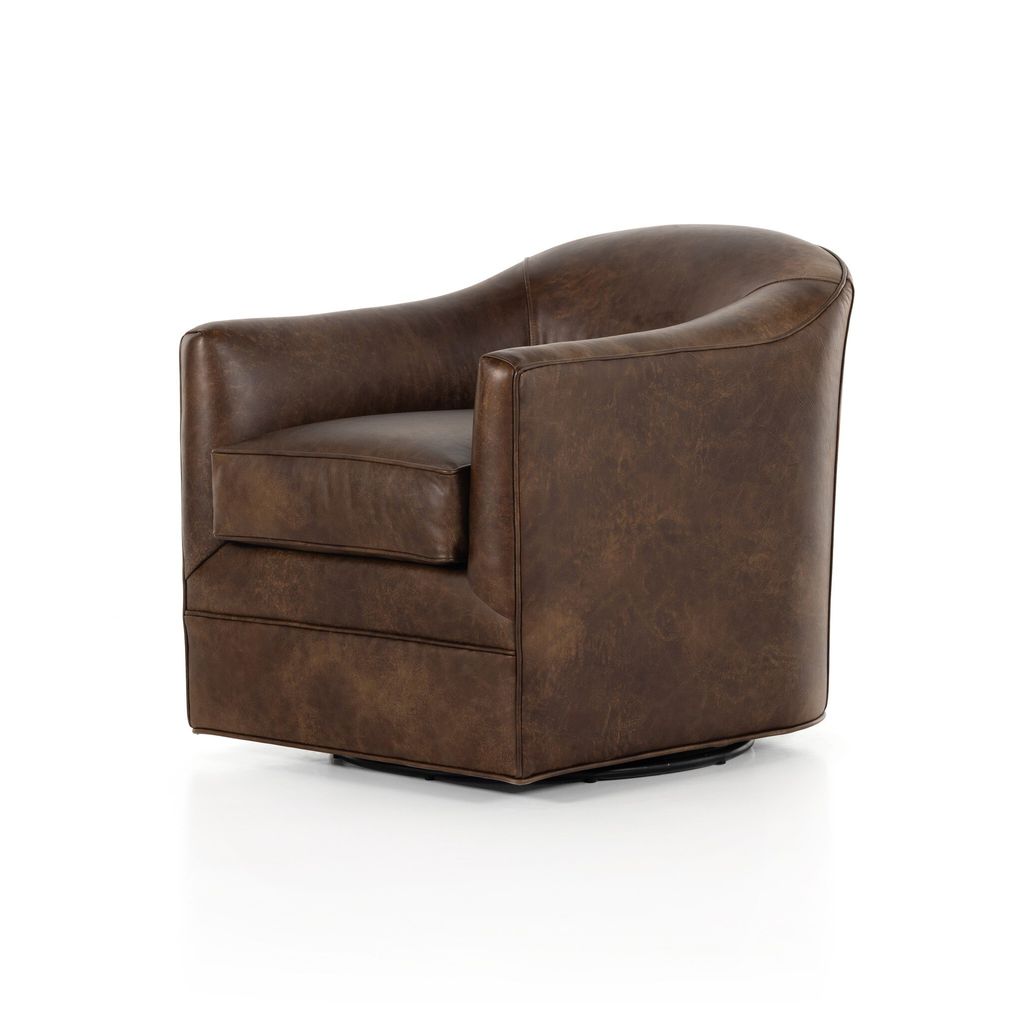 Quinton Swivel Chair, Arvada Cigar Cover