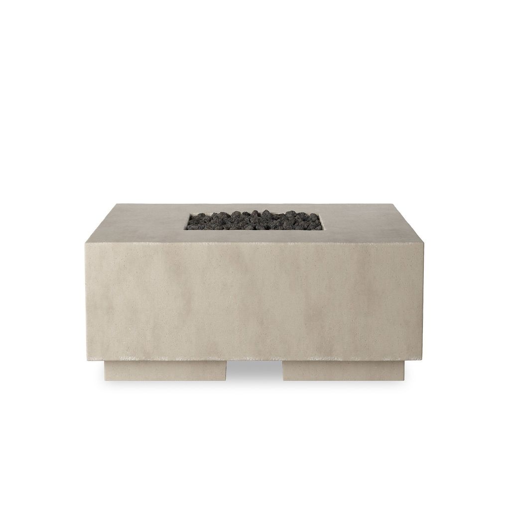 Preview image for Outdoor Fire Table, Natural Concrete With Natural Gas Fuel Type
