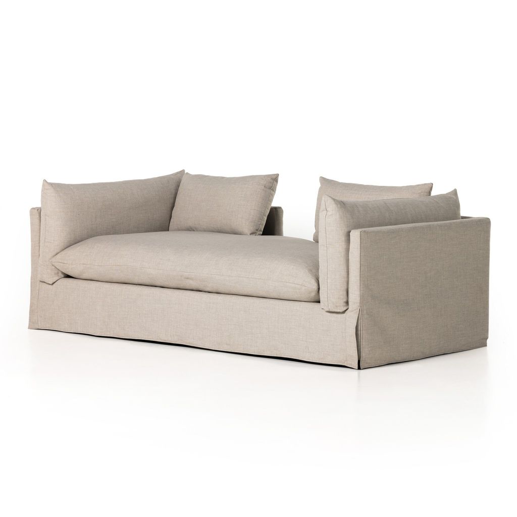 88" Slipcover Chaise