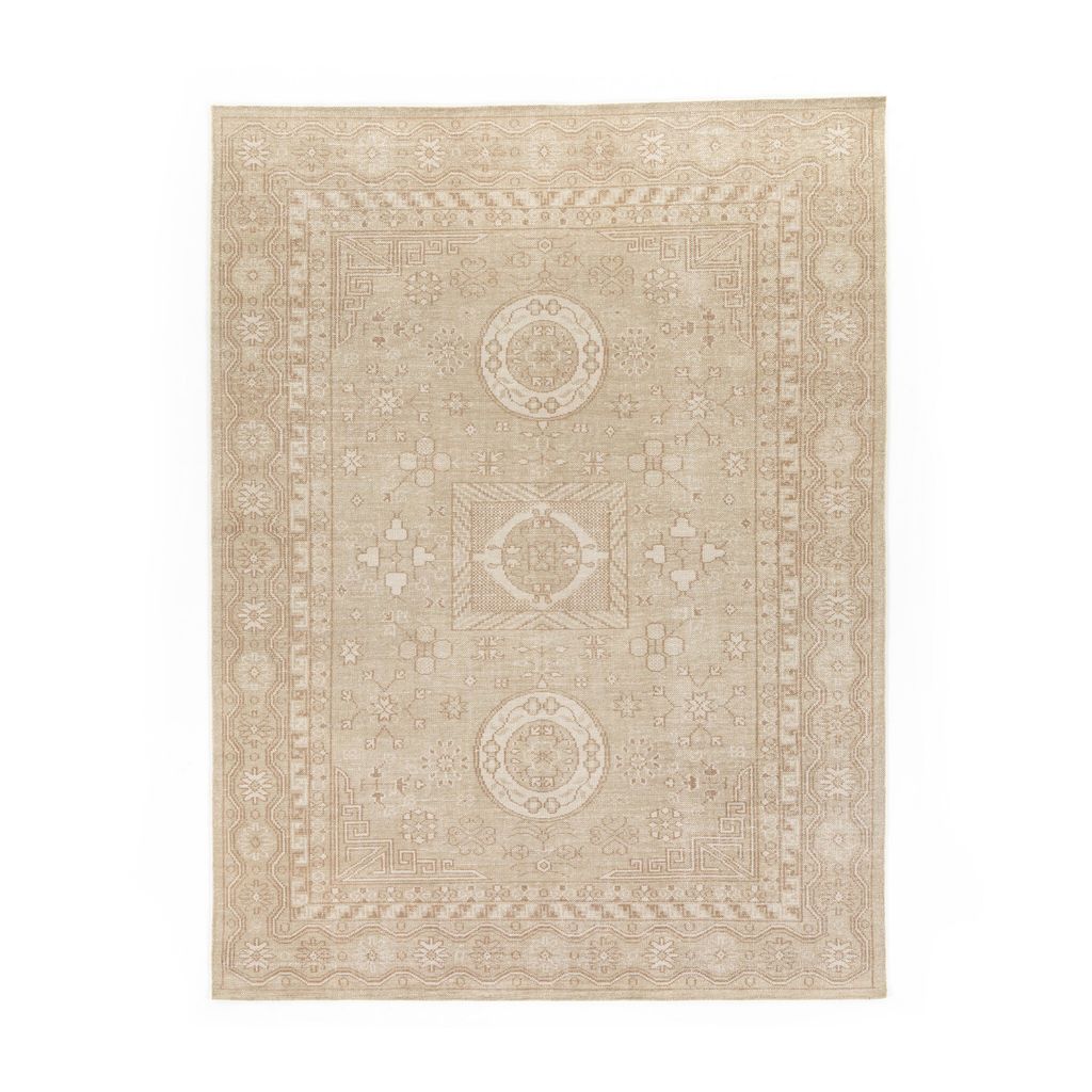 Cortona Hand Knotted Rug Cream Cover 10' X 14'
