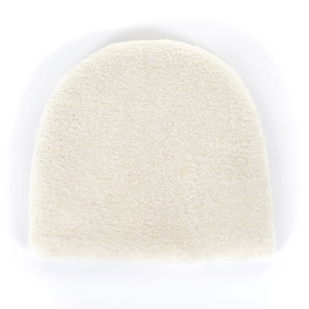 Lewis & Ripley Seat Cushions, Cream Shorn Sheepskin Cover