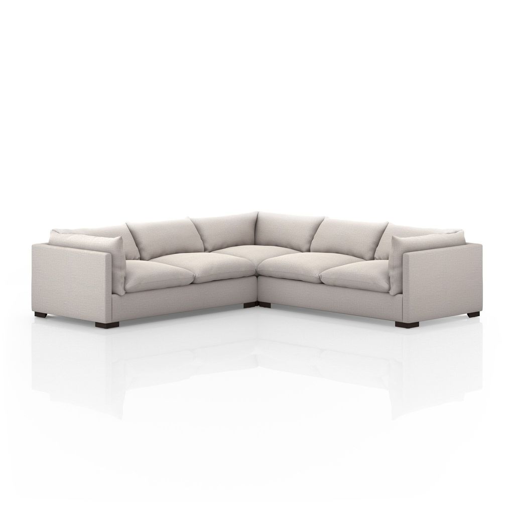 Westwood 3-Piece Sectional 111", Bennett Moon Cover