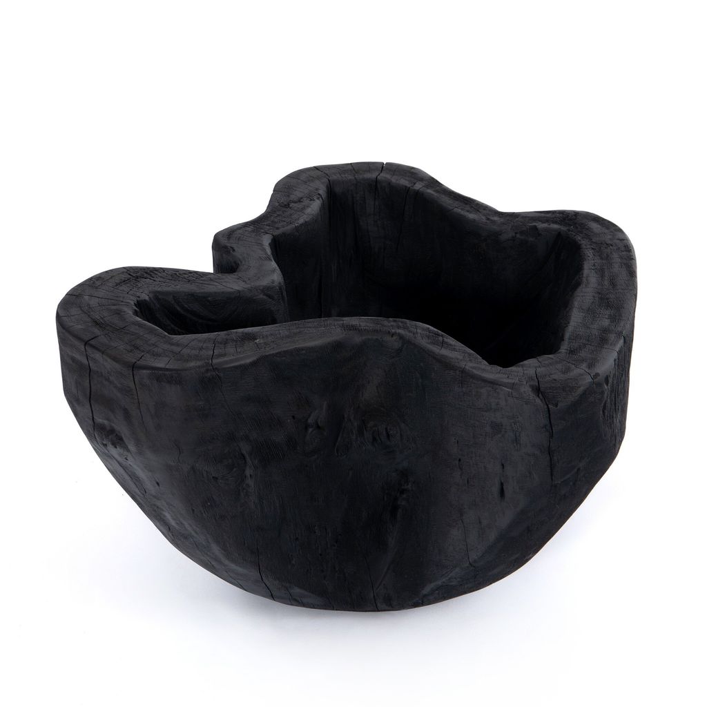 Preview image for Live Edge Bowl, Carbonized Black