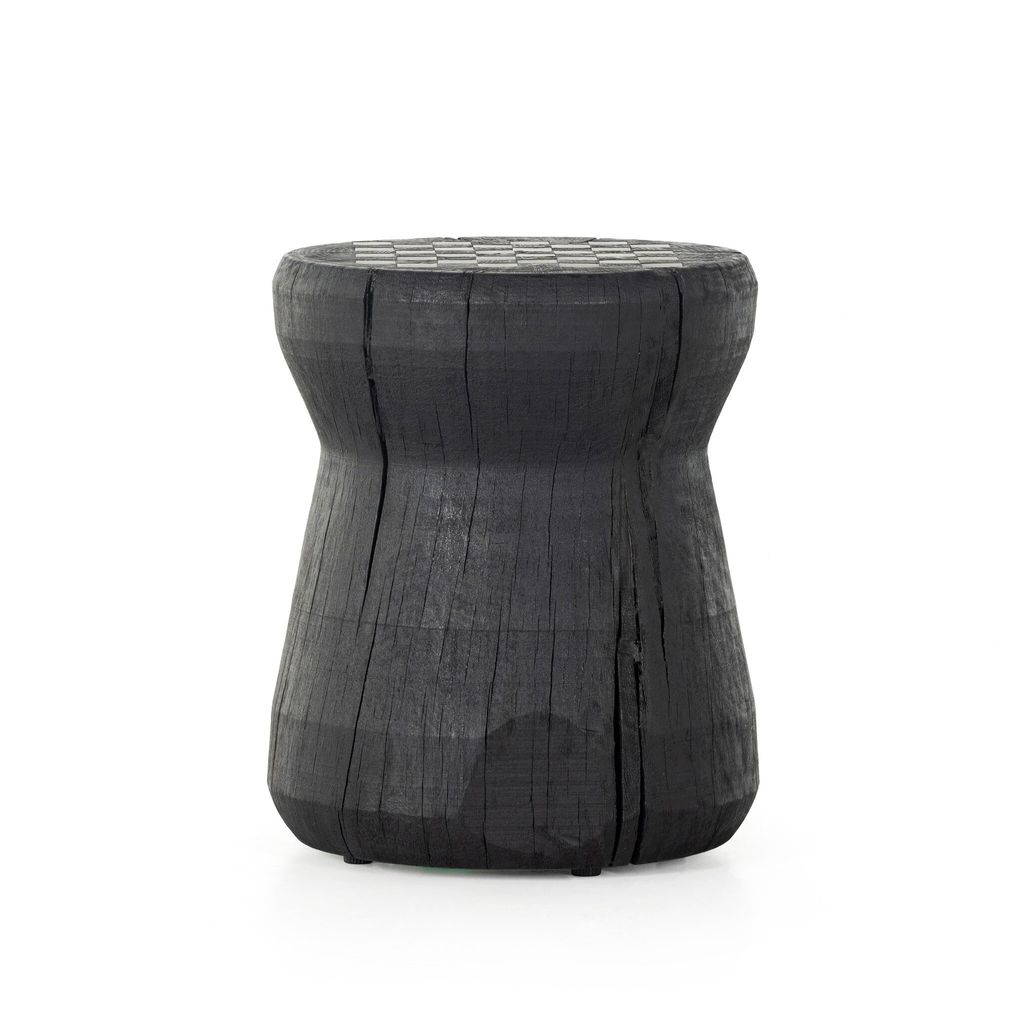 Chess Table, Carbonized Black
