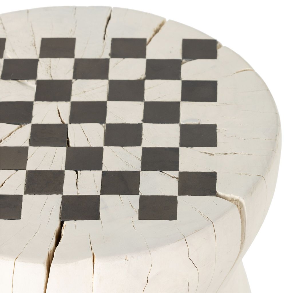 Chess Table, Ivory