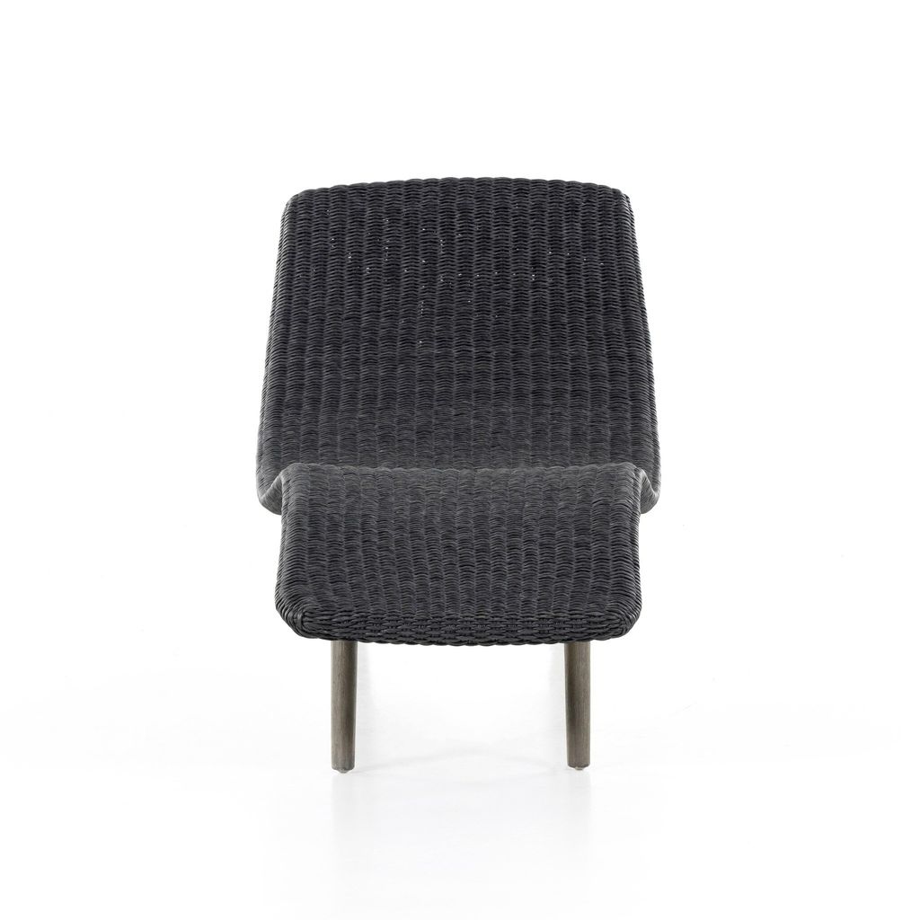 Preview image for Portia Outdoor Chaise, Vintage Coal Cover