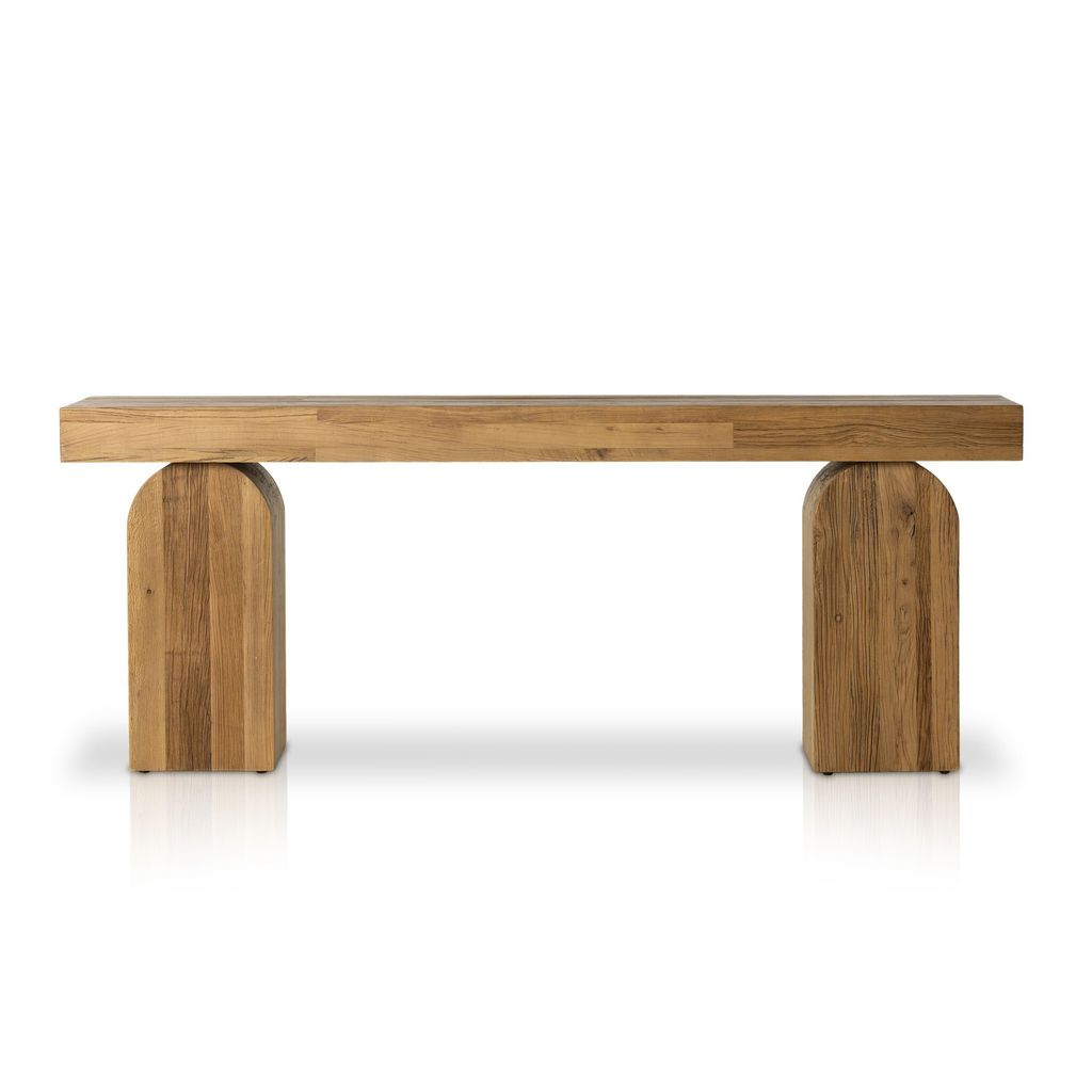Keane Console Table, Natural Elm