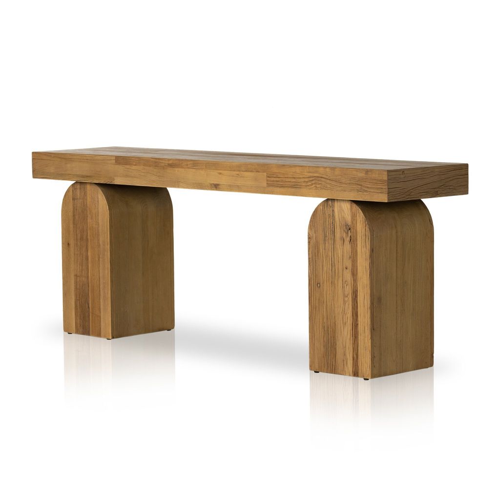 Keane Console Table, Natural Elm