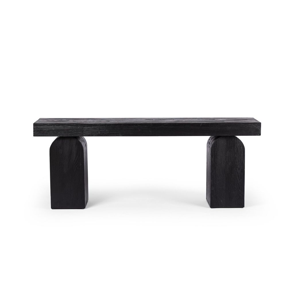 Keane Console Table, Black Elm
