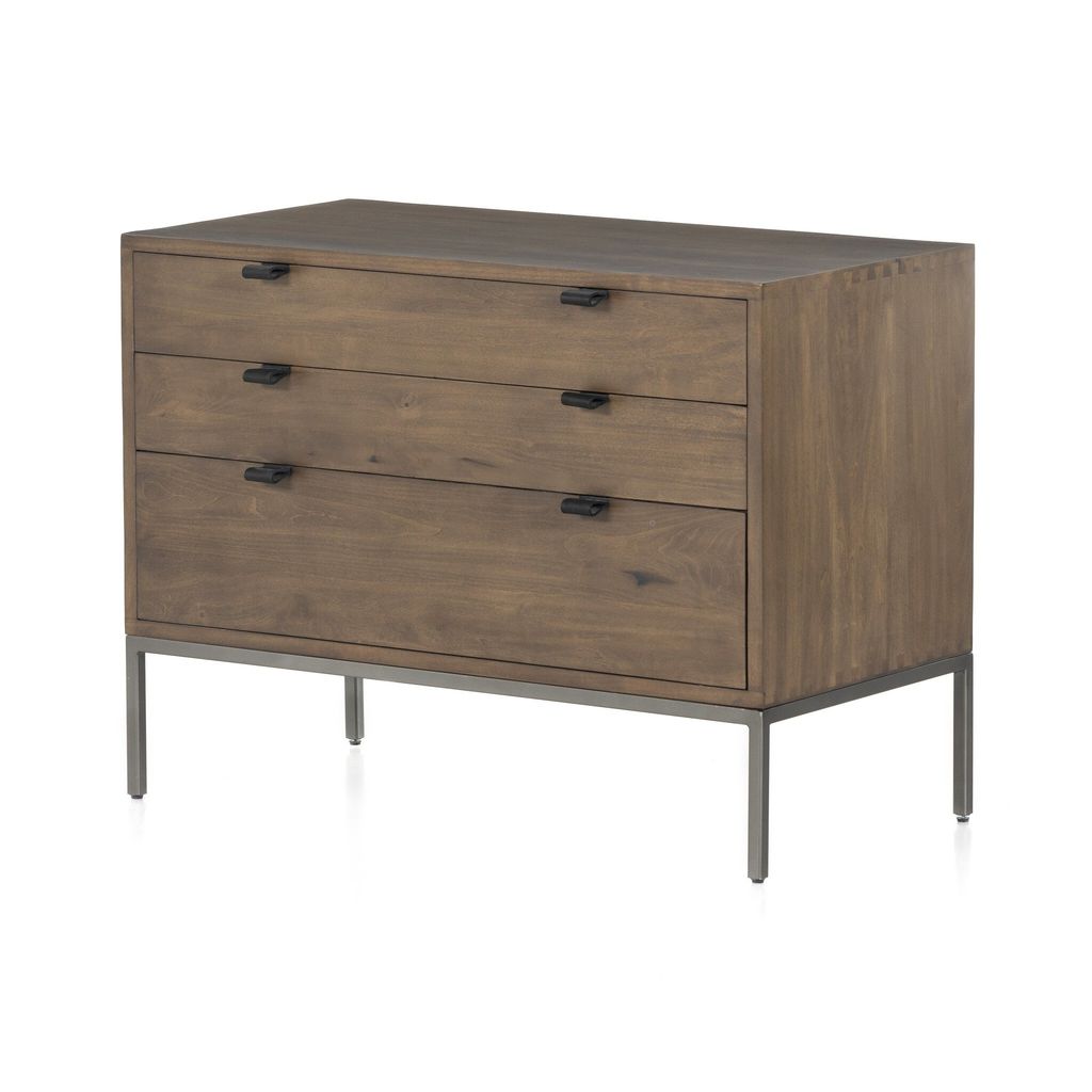 Trey Large Nightstand, Auburn Poplar