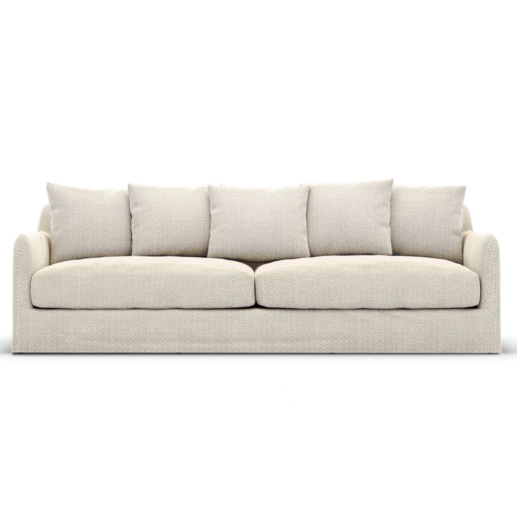 Dade Outdoor Slipcover Sofa, Faye Sand Cover