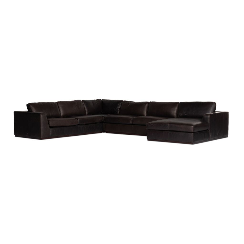 Colt 4-Piece Sectional Right Chaise, Heirloom Cigar Cover