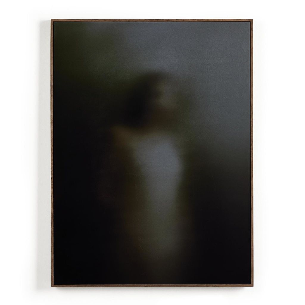 Foggy Dream I By Coup D'esprit 18.25" X 24", Rustic Walnut Frame