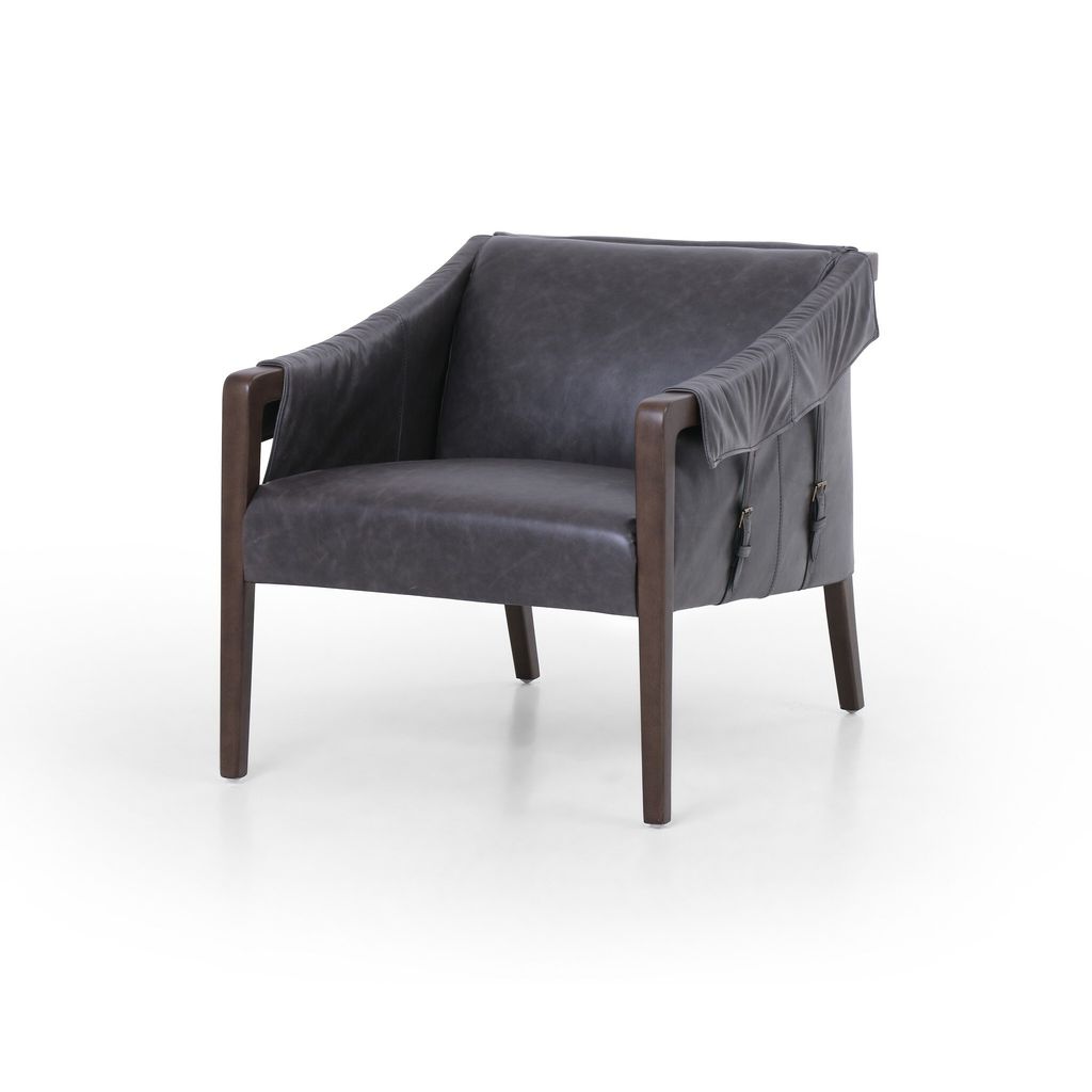 Bauer Chair, Chaps Ebony Cover