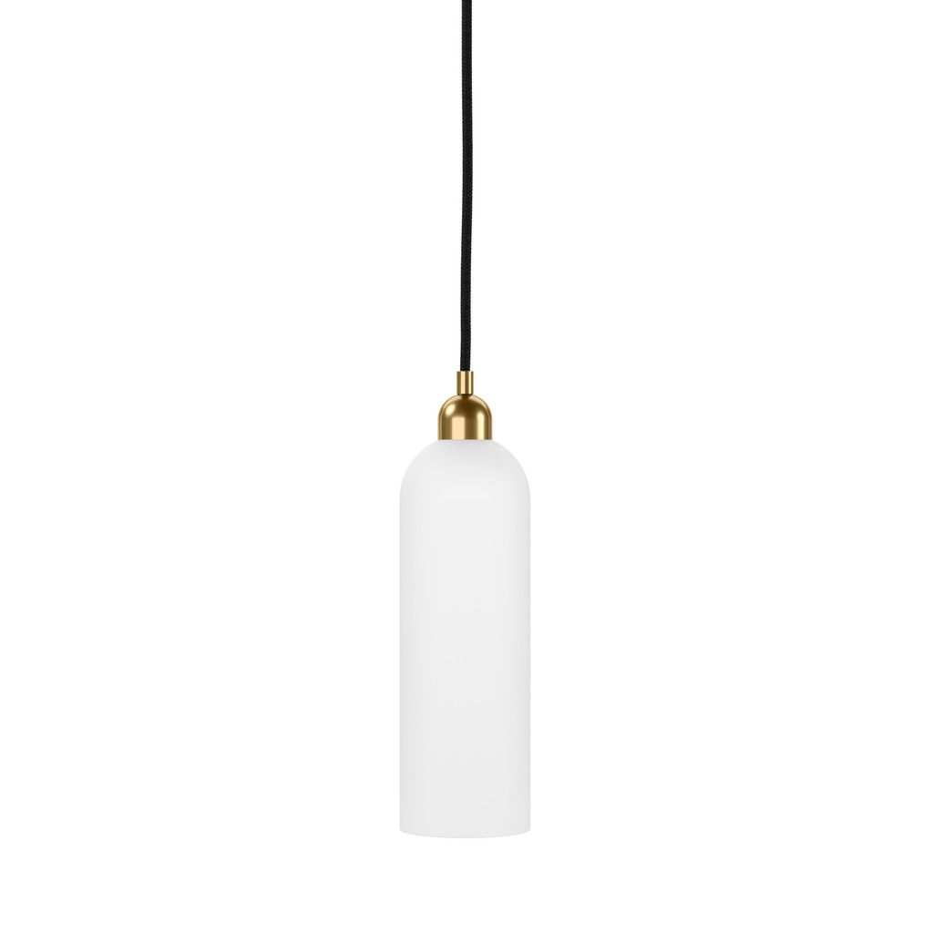 Odyssey Single Pendant Large, Burnished Brass