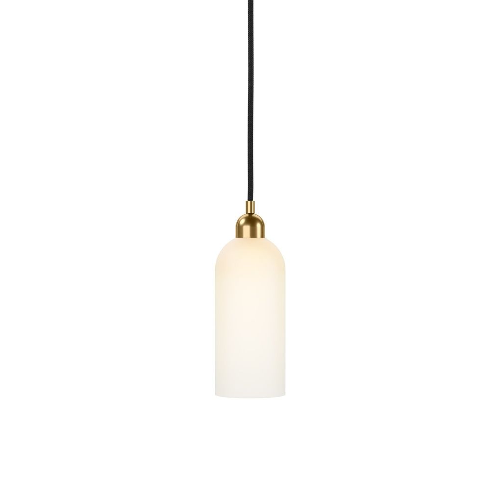 Odyssey Single Pendant Medium, Burnished Brass