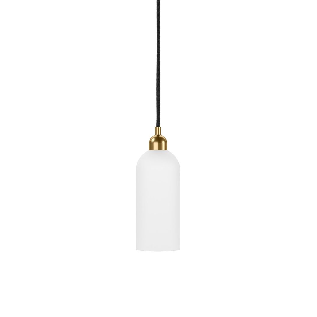 Odyssey Single Pendant Medium, Burnished Brass