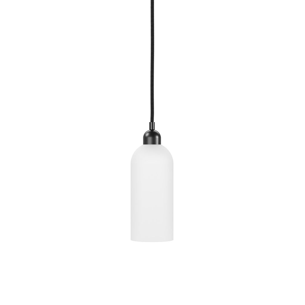 Odyssey Single Pendant Medium, Black Gunmetal