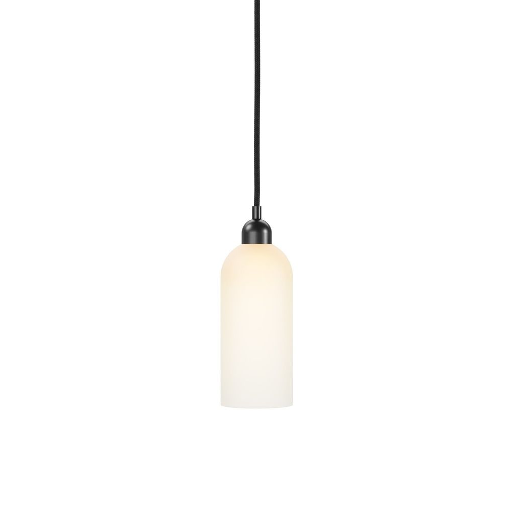 Odyssey Single Pendant Medium, Black Gunmetal