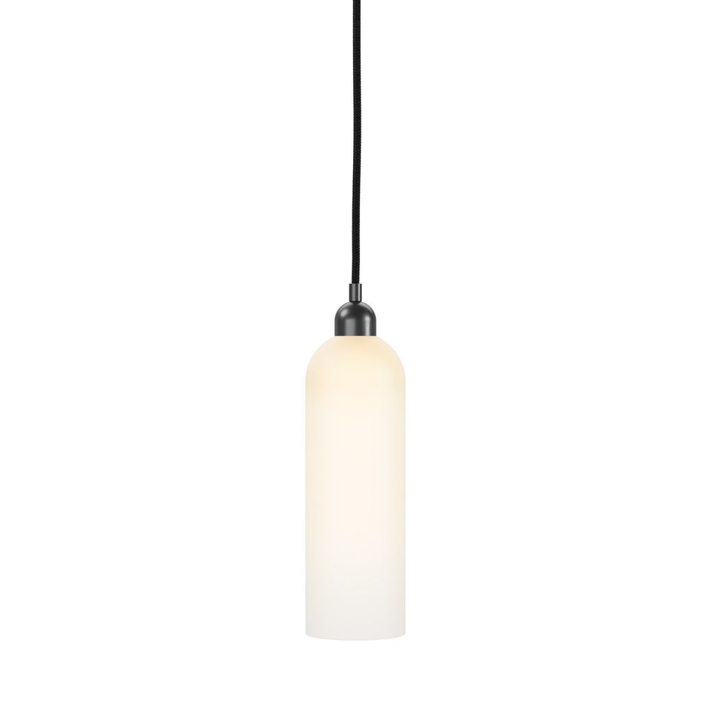 Odyssey Single Pendant Large, Black Gunmetal