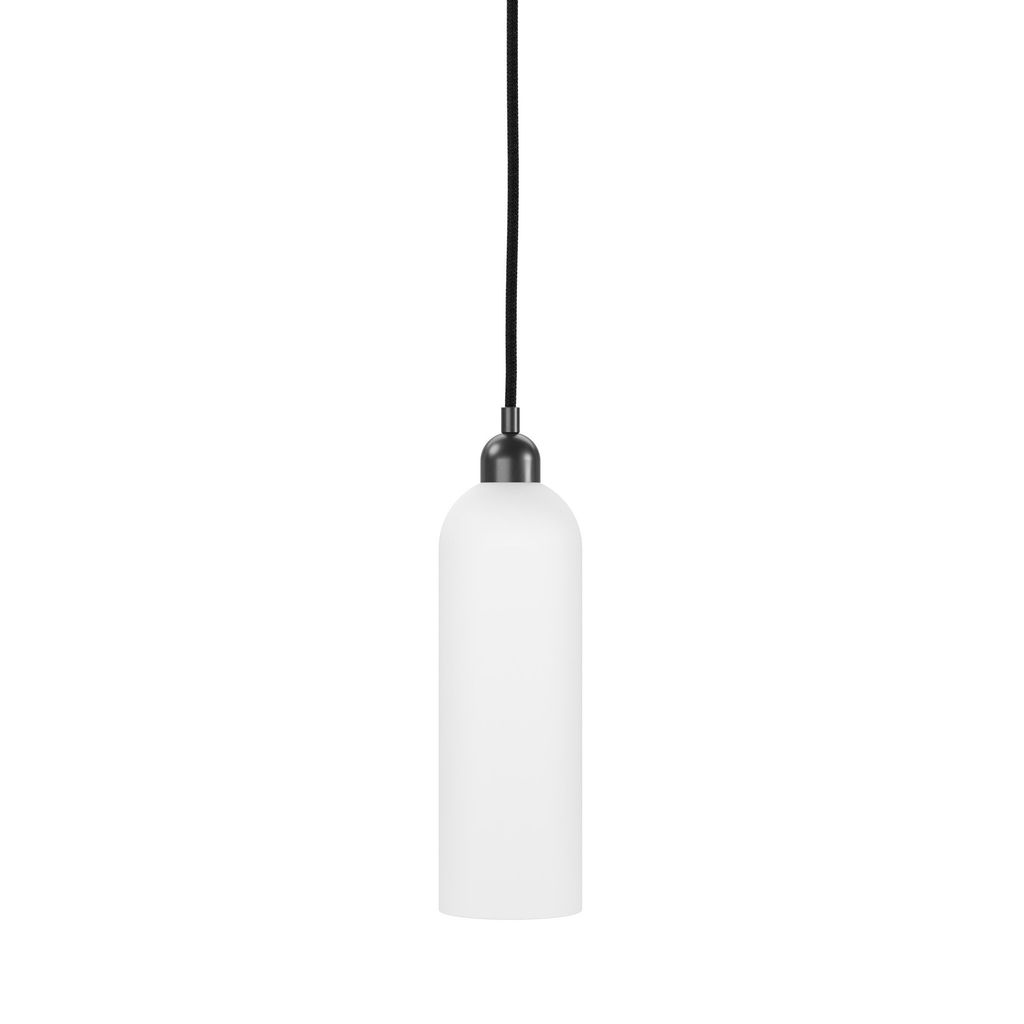 Odyssey Single Pendant Large, Black Gunmetal