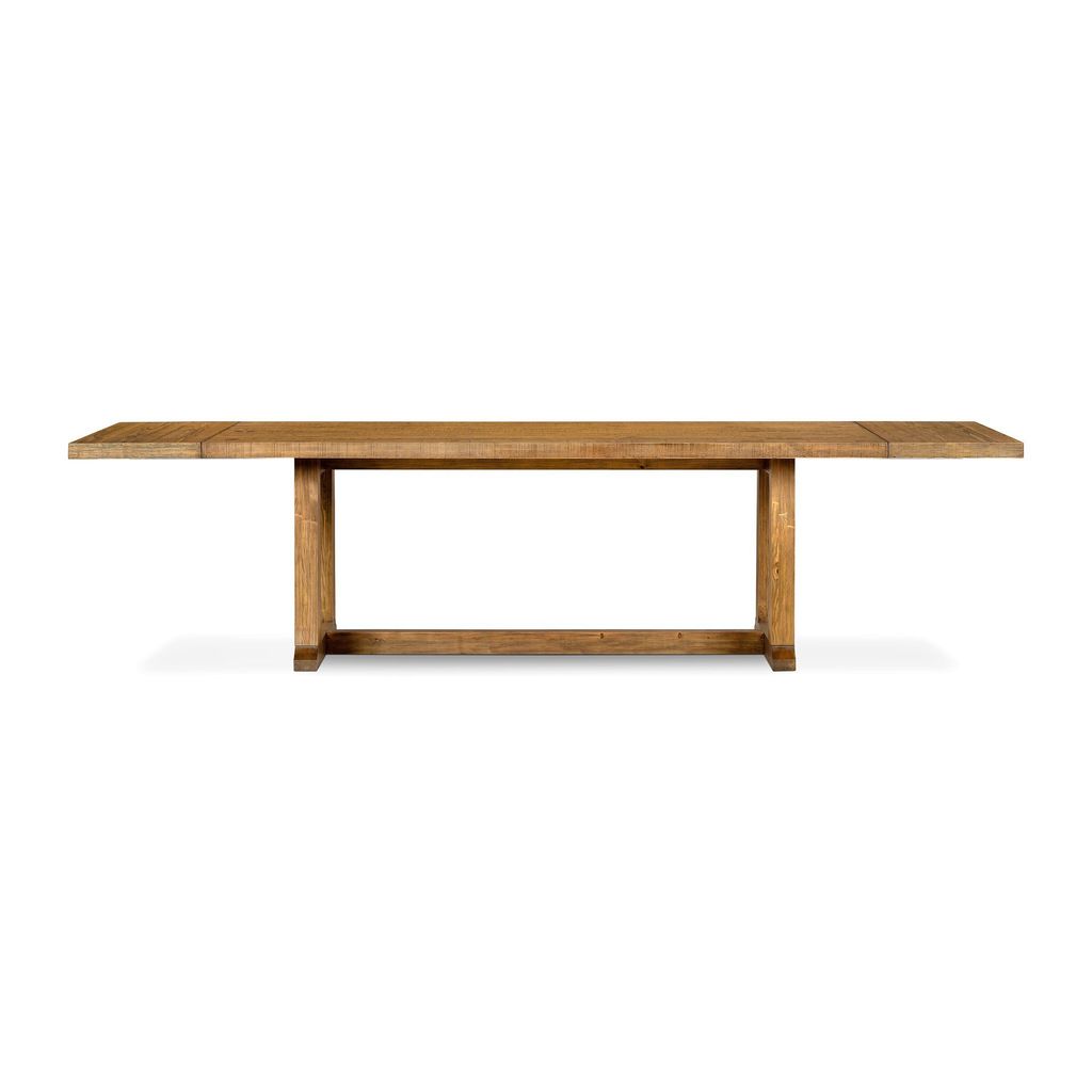 Warm Rustic Extension Dining Table