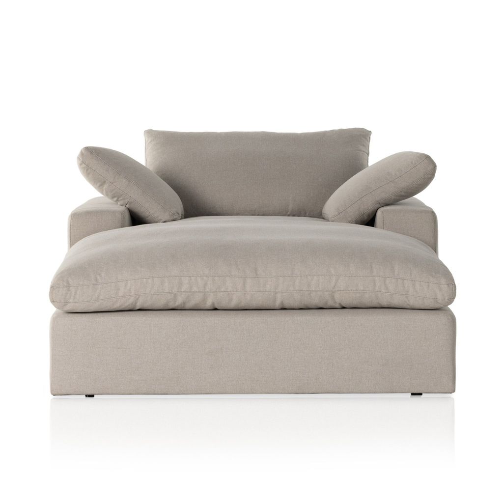 Stevie Chaise Lounge, Destin Flannel Cover