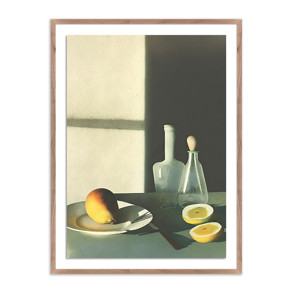 Fruits I By Coup D'esprit 18" X 24", Black Maple Frame