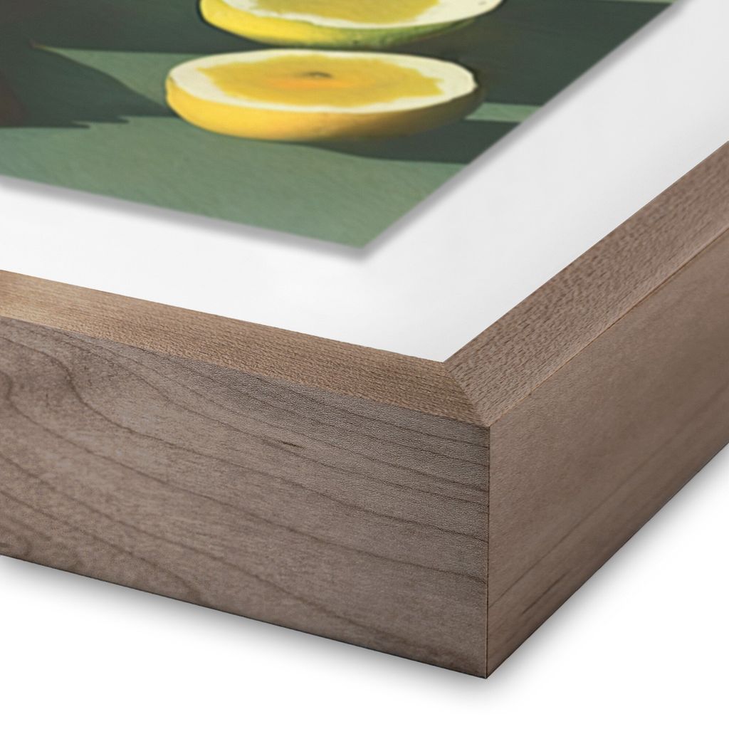 Fruits I By Coup D'esprit 18" X 24", Black Maple Frame