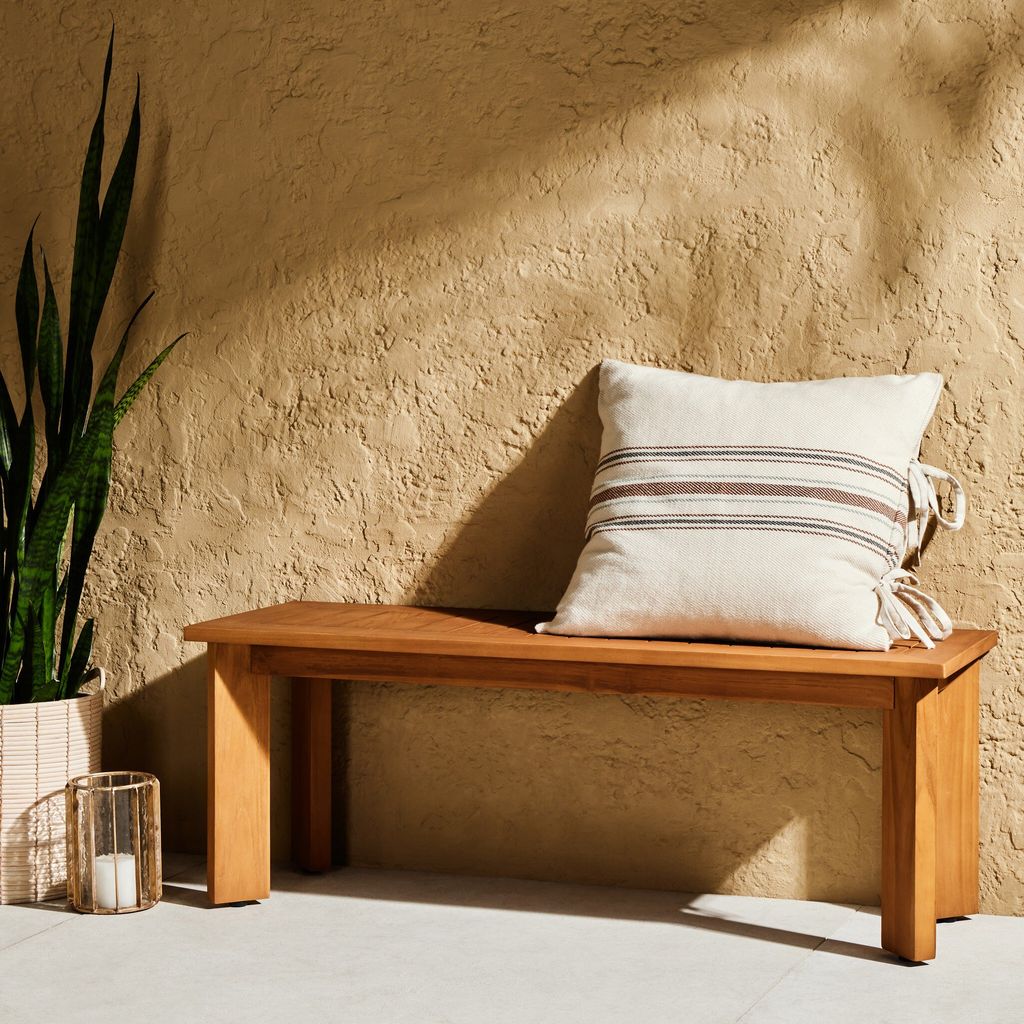 Dashel Center Stripe Outdoor Pillow Cover Only