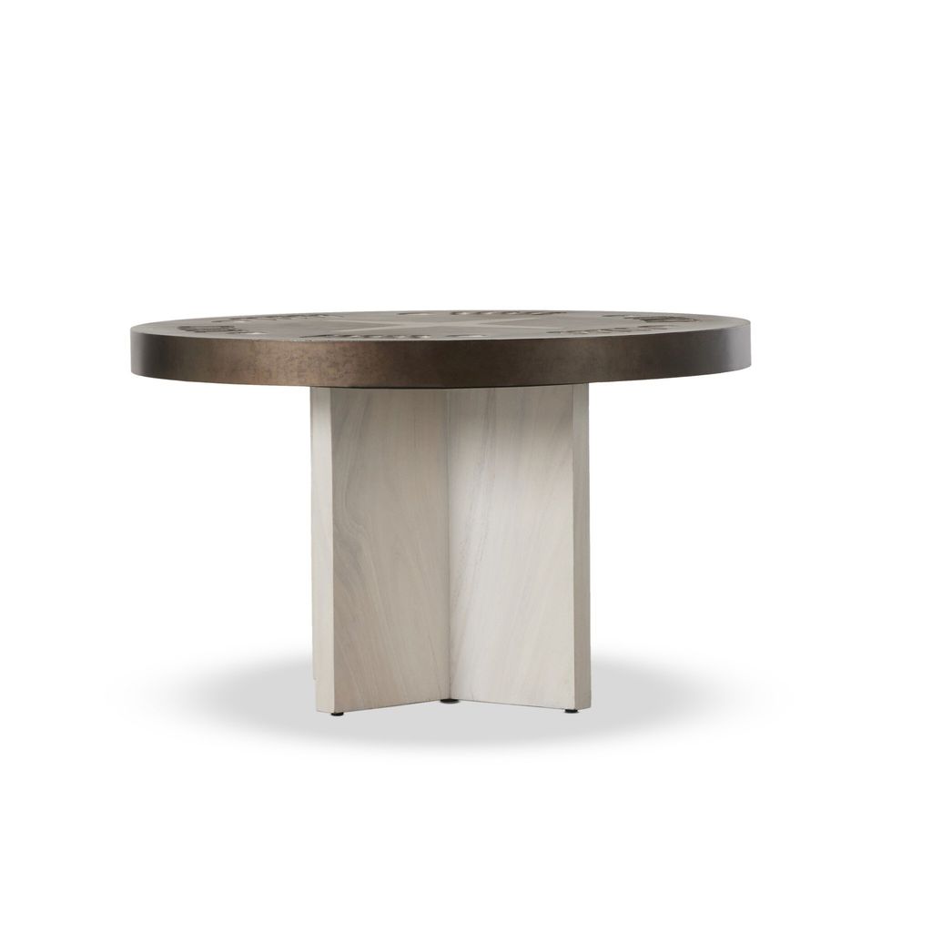 Poker Table, Bleached Guanacaste