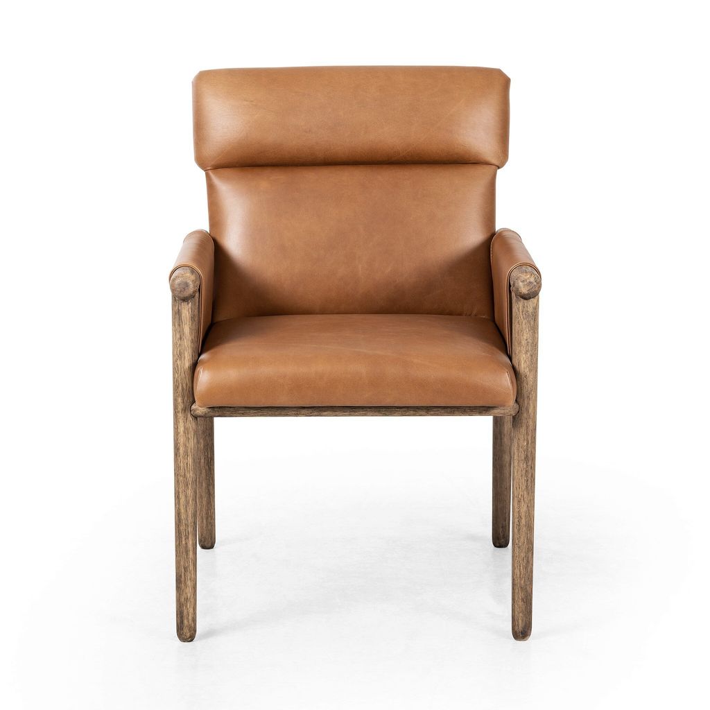 Almada Dining Armchair, Valencia Camel Cover