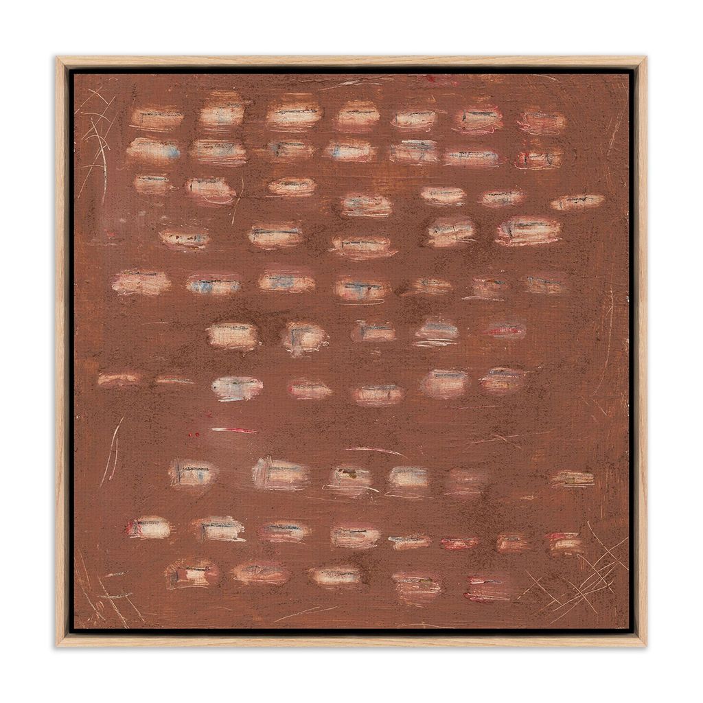Preview image for Cinnamon Kiss By Jamie Beckwith 48" X 48", White Oak Frame