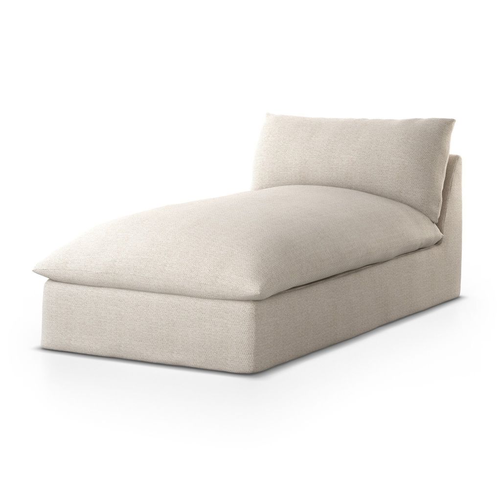 Build Your Own: Grant Outdoor Sectional Faye Sand Cover Chaise Piece