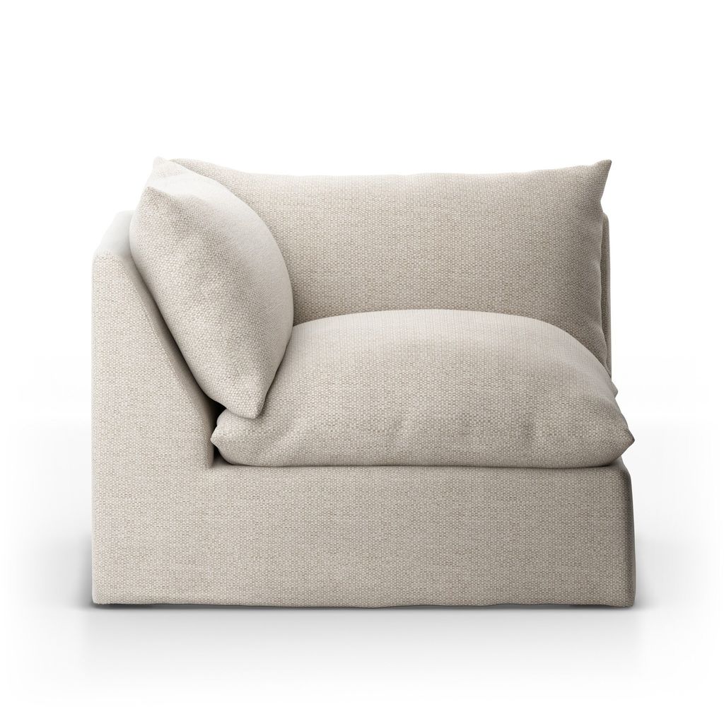Build Your Own: Grant Outdoor Sectional Faye Sand Cover Corner Piece