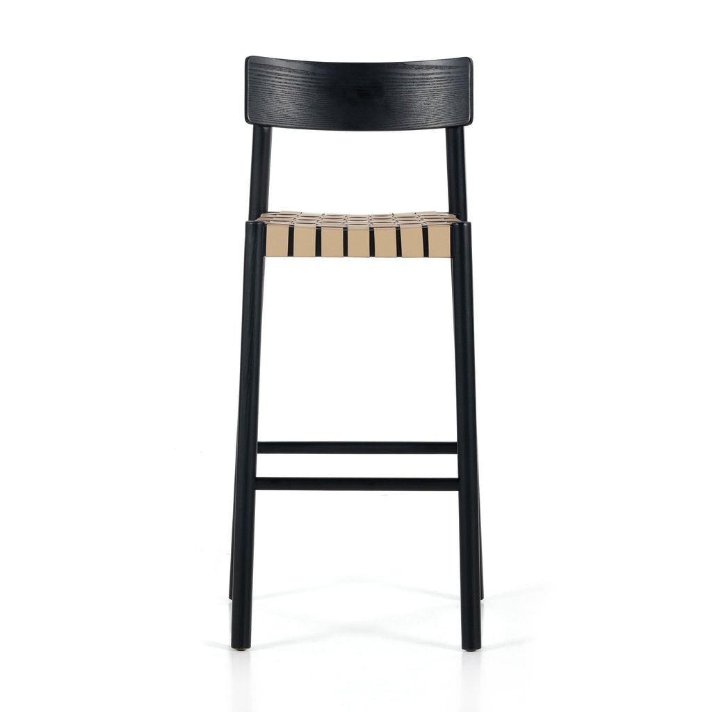 Heisler Bar Counter Stool, Black