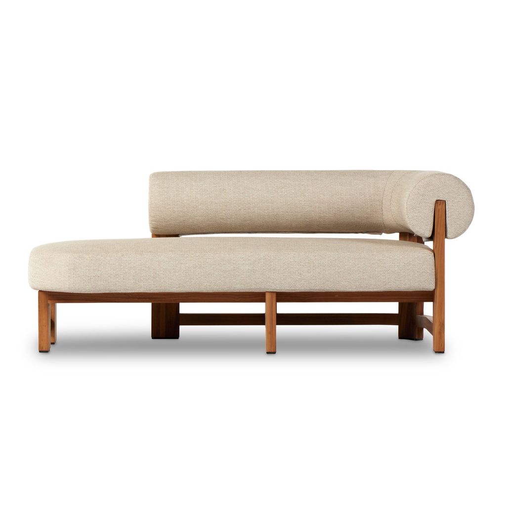Malta Outdoor Chaise Right Arm Facing
