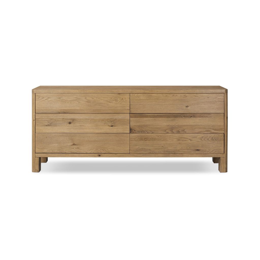 Preview image for Noeline 6-Drawer Dresser, Worn Oak Veneer