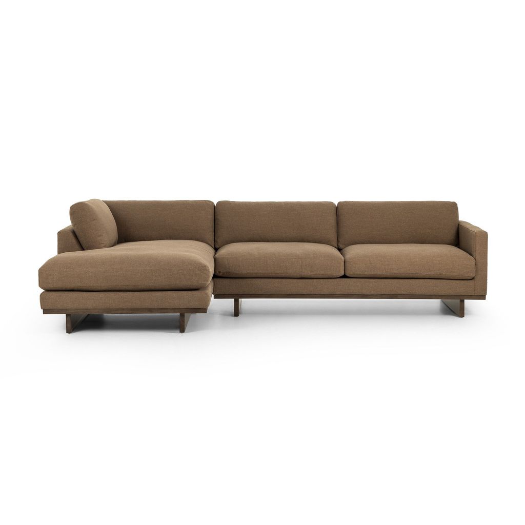 Everly 2-Piece Sectional - Left Chaise Configuration - 70" Size - Antwerp Cafe Cover