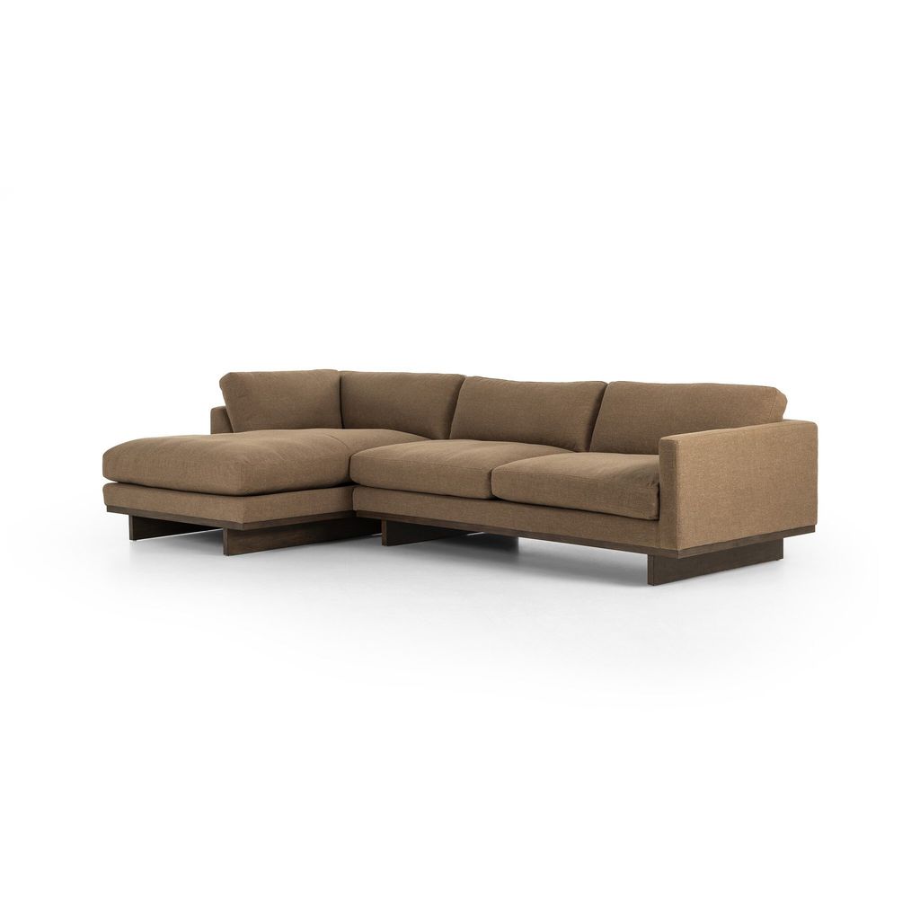 Everly 2-Piece Sectional - Left Chaise Configuration - 70" Size - Antwerp Cafe Cover