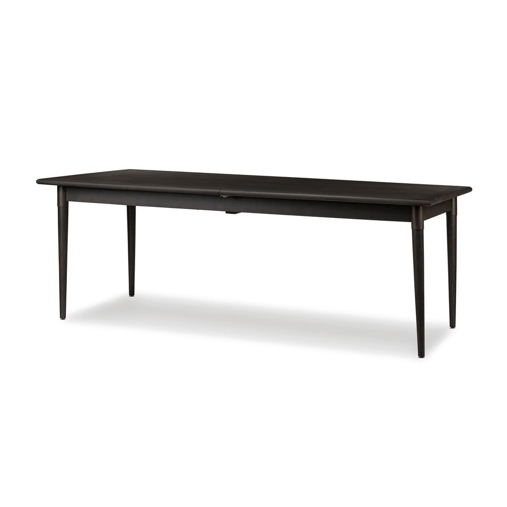 Harper Extension Dining Table - Black Mango Veneer Finish
